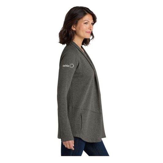Women's Interlock Cardigan - Charcoal Heather