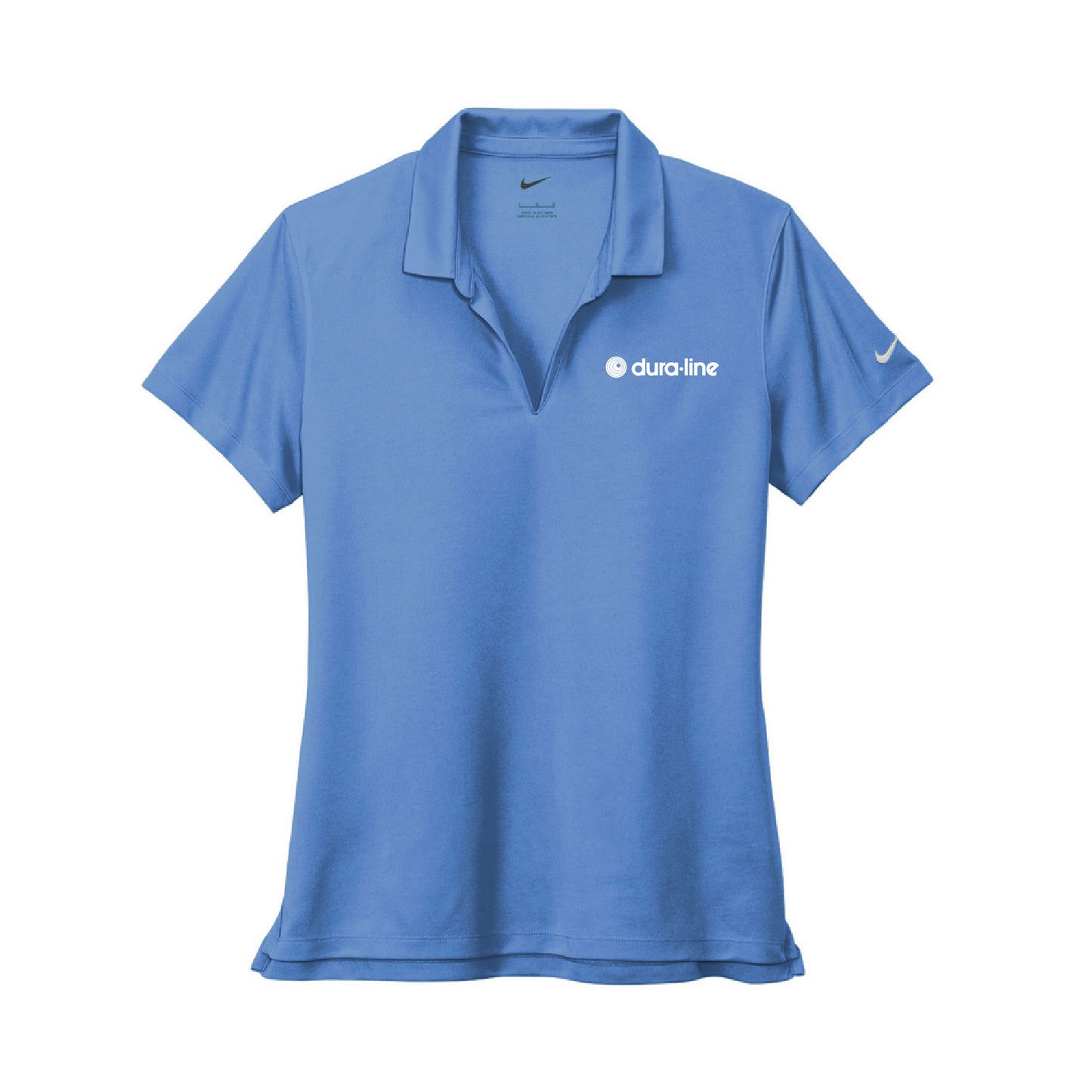 Women's Nike Pique Polo - Valor Blue