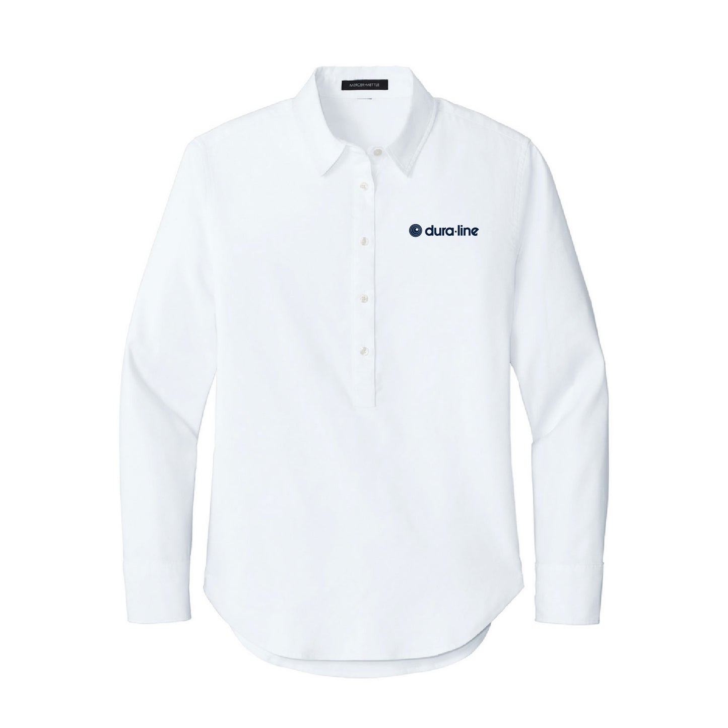 Women's LS Modern Oxford Shirt - White