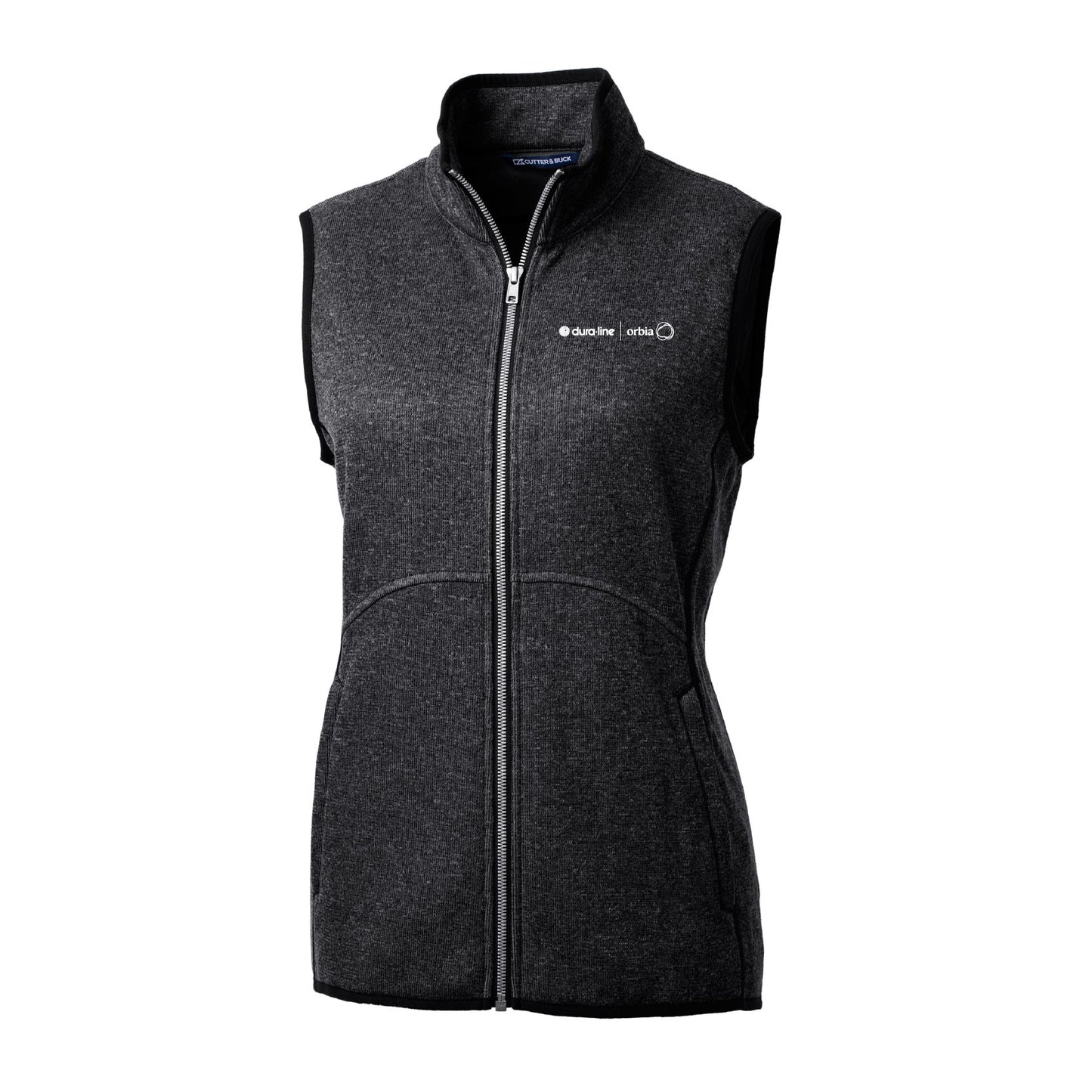 Women's C&B Mainsail Sweater Vest - Charcoal Heather