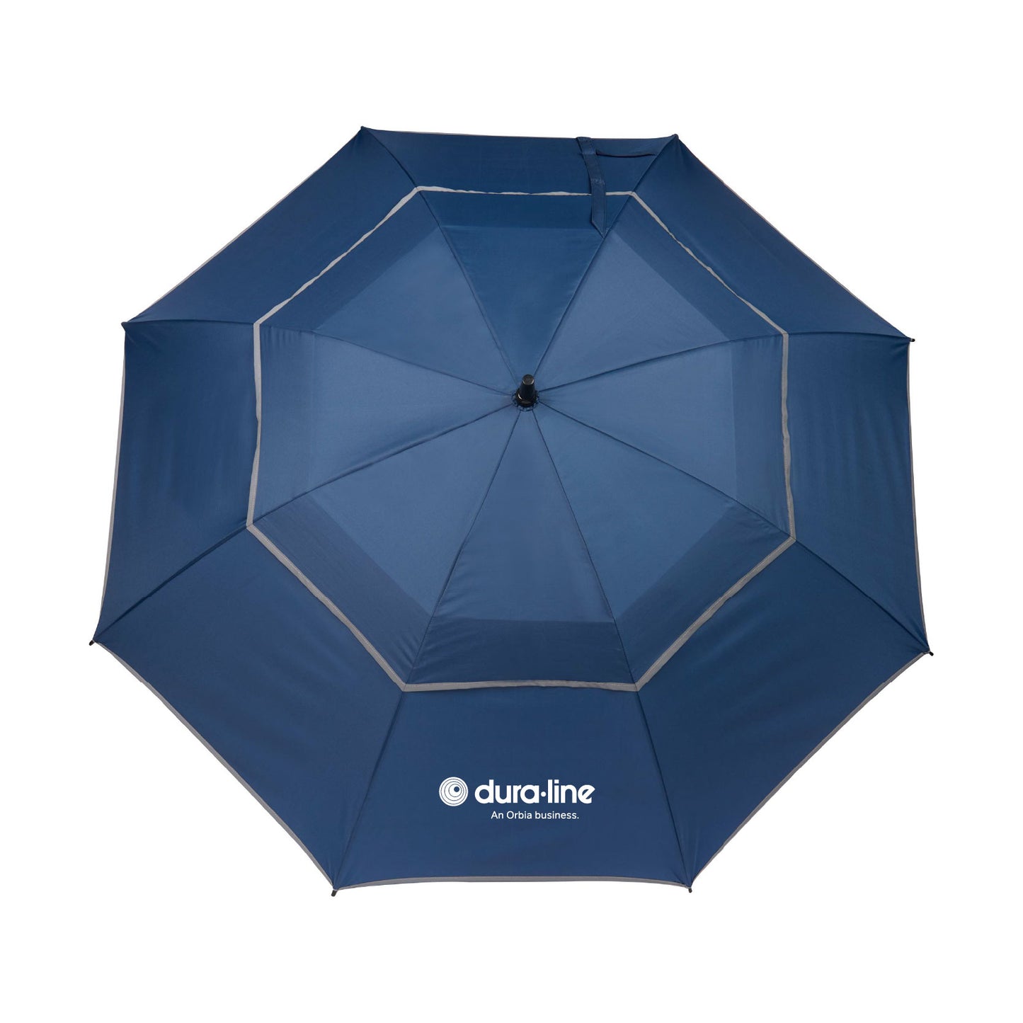 62" Golf Umbrella w/ Reflective Trim - Navy - Order of 24 Umbrellas
