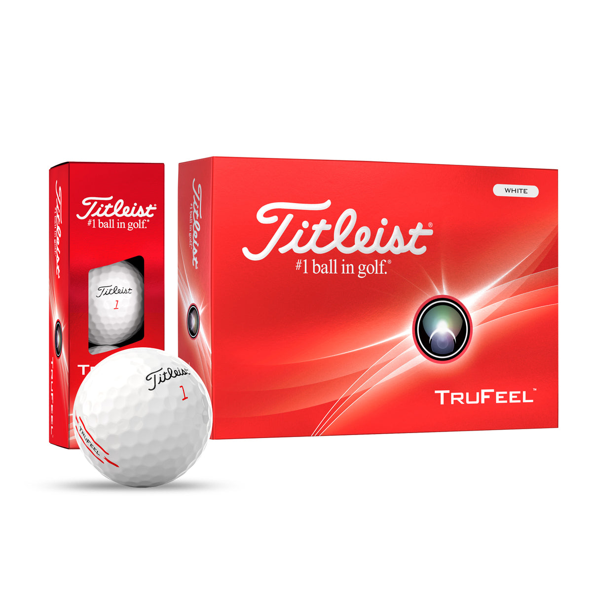 Titleist TruFeel Golf Balls - Order of 12 Dozen Balls