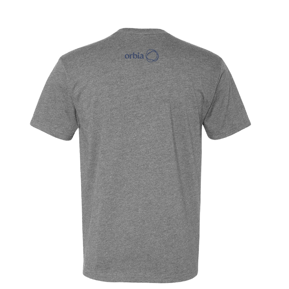 Men's Soft Blend Tee - Dark Heather Grey