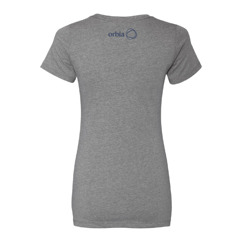 Women's Soft Blend Tee - Dark Heather Grey