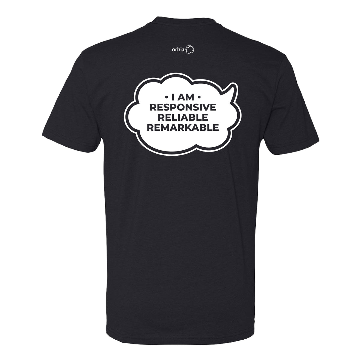 Unisex Responsive, Reliable, Remarkable Tee - Black