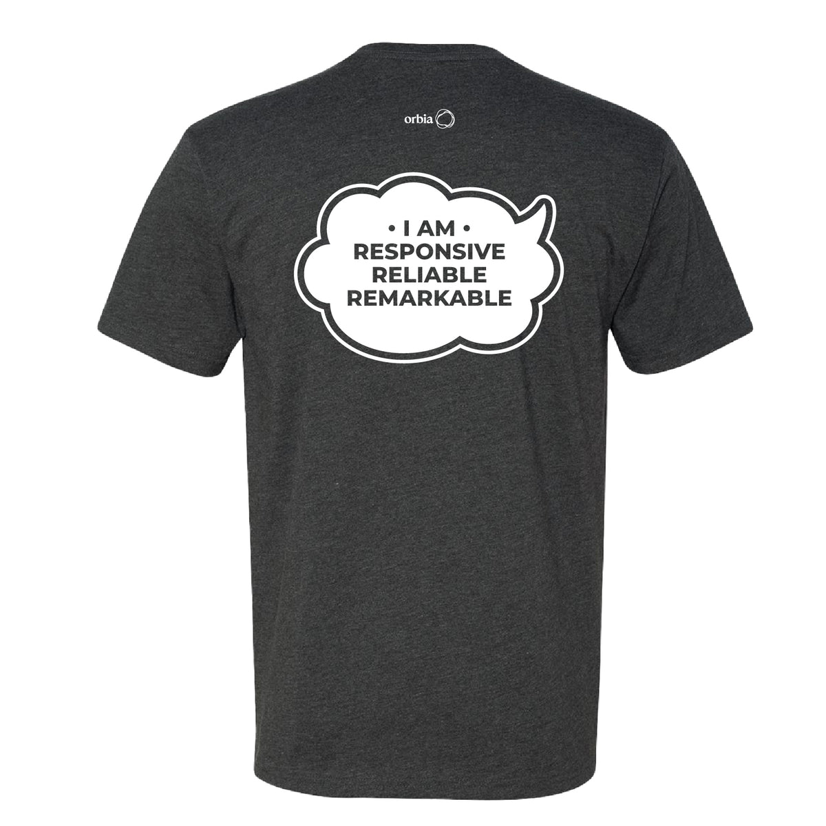 Unisex Responsive, Reliable, Remarkable Tee - Charcoal