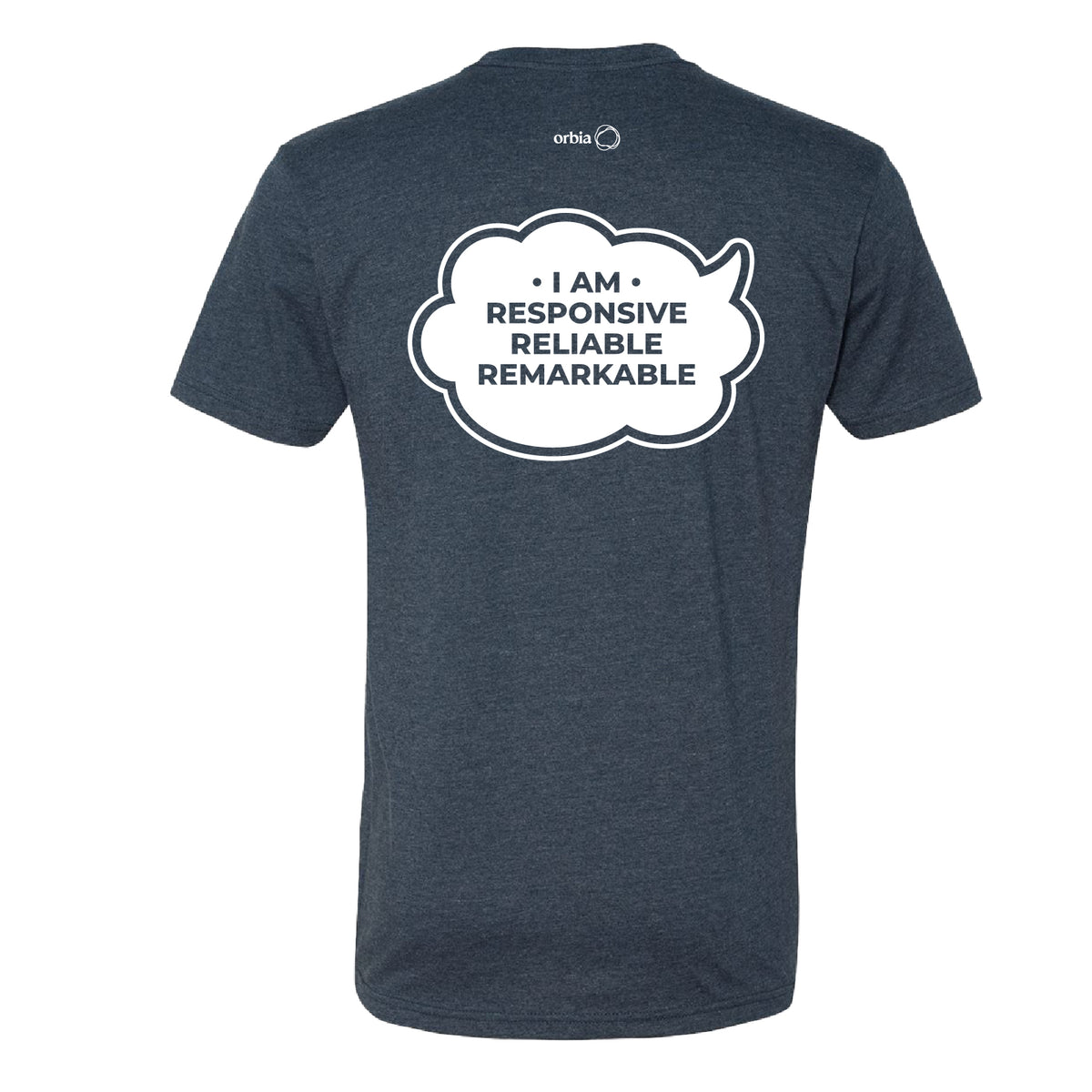Unisex Responsive, Reliable, Remarkable Tee - Midnight Navy