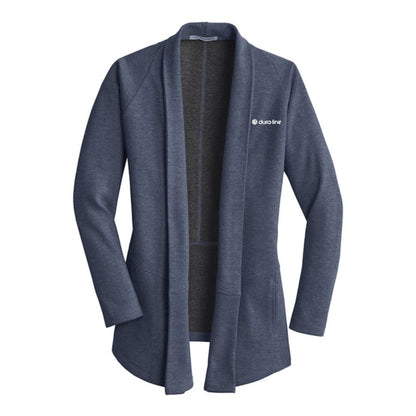 Women's Interlock Cardigan - Estate Blue Heather