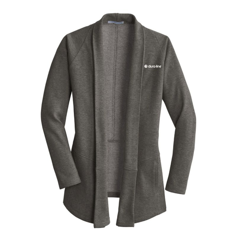 Women's Interlock Cardigan - Charcoal Heather