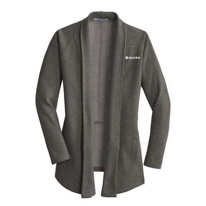 Women's Interlock Cardigan - Charcoal Heather