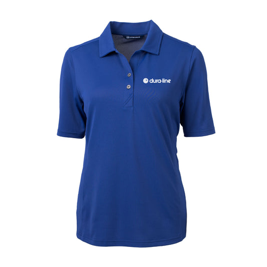 Women's C&B Virtue Polo - Tour Blue