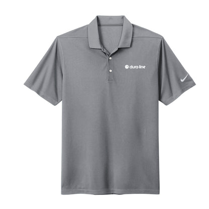 Men's Nike Pique Polo - Cool Grey