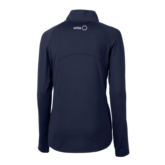 Women's C&B Adapt 1/4 Zip Pullover - Navy