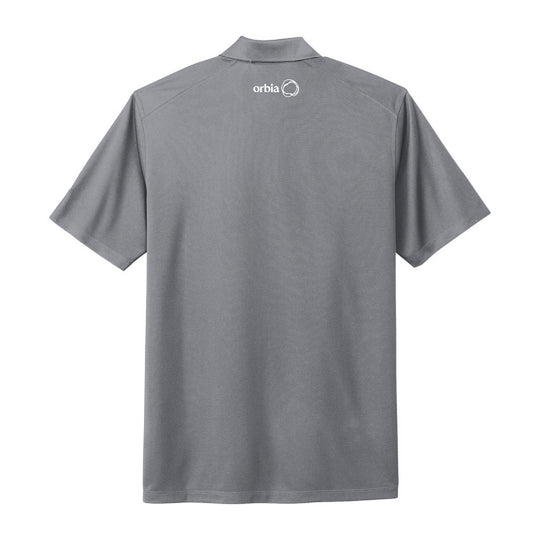 Men's Nike Pique Polo - Cool Grey