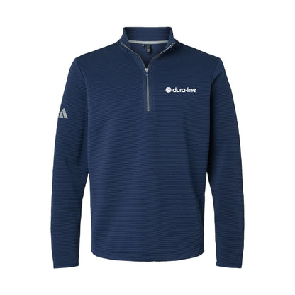 Men's Adidas Spacer 1/4 Zip Pullover - Collegiate Navy