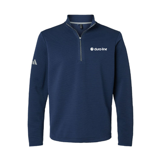 Men's Adidas Spacer 1/4 Zip Pullover - Collegiate Navy