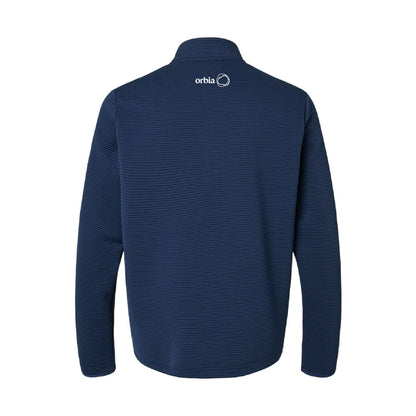 Men's Adidas Spacer 1/4 Zip Pullover - Collegiate Navy