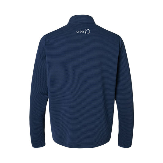 Men's Adidas Spacer 1/4 Zip Pullover - Collegiate Navy