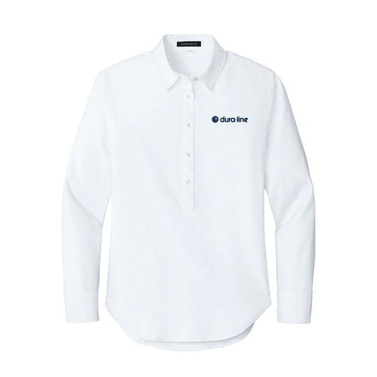 Women's LS Modern Oxford Shirt - White