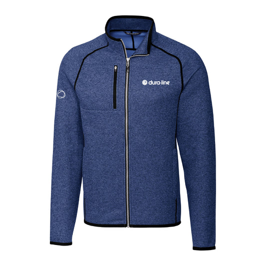 Men's C&B Mainsail Sweater Jacket - Tour Blue