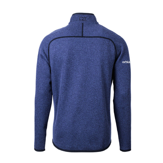 Men's C&B Mainsail Sweater Jacket - Tour Blue