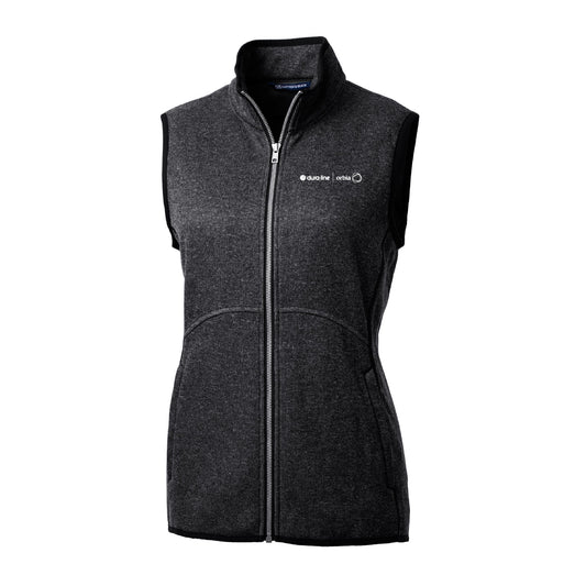 Women's C&B Mainsail Sweater Vest - Charcoal Heather