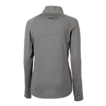 Women's C&B Adapt 1/4 Zip Pullover - Elemental Grey