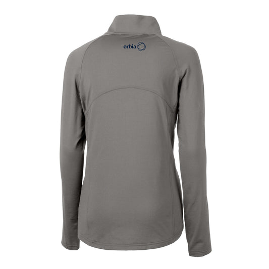 Women's C&B Adapt 1/4 Zip Pullover - Elemental Grey